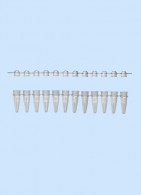 12er PCR Streifen 0,2 ml mit Deckelstreifen, natur