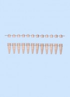 12er PCR Streifen 0,2 ml mit Deckelstreifen, gelb