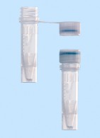 Microtubes 1,5 ml mit anhängendem Schraubverschluß und Standboden, O-Ring, steril,  RNase / DNase frei