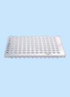 PCR - Platten 96 Wells, halber Rand, für alle Thermocycler Typen geeignet, RNase/DNase frei