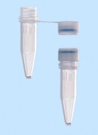 Microtubes 1,5 ml mit anhängendem Schraubverschluß, O-Ring, steril,  RNase / DNase frei