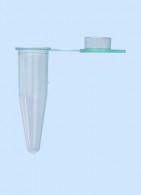 PCR - Gefäße 0,5 ml flacher Deckel, grün, RNase/DNase frei