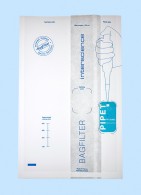 Stomacher Beutel mit Seitenfilter, seitlicher. wiederverschließbarer Pipettierzugang, Ideal für Pathogenforschung ( Listeria, Salmonella ) 400 ml, 190 x 300