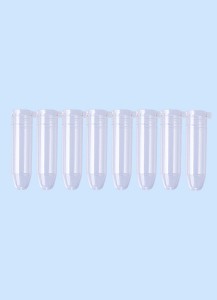 Micro Tubes System ( Transferröhrchen ) 0,65 ml, 8er-Streifen