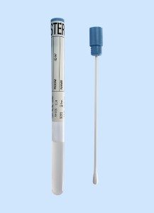 Abstrichröhrchen mit Amies, Kunststoffstab, steril