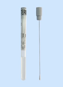 Abstrichröhrchen mit Amies, Alustab, steril