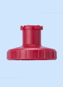 Adapter für Dispenser Tips NEW 25 ml, ROT