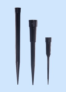 Leitfähige Kontaktspitzen 50 µl, tray gelb, DP,  passend für Tecan