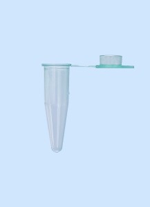 PCR - Gefäße 0,2 ml flacher Deckel, grün, RNase/DNase frei