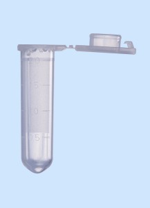PCR - Gefäße 2,0 ml flacher Deckel, safety Verschluss, natur, RNase / DNase frei