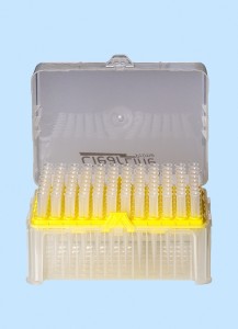 ClearLine Pipettenspitzen im Nachfüllrack bis 100µl - 200µl