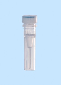 Microtubes 0,5 ml konischer Boden, O-Ring, Schraubverschluß, Stehrand, steril,  RNase / DNase frei